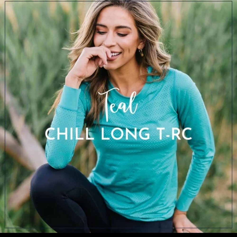 Zyia XXL Teal Chill long sleeve